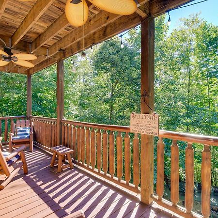 Secluded And Wooded Wears Valley Cabin With Fire Pit! Sevierville Buitenkant foto