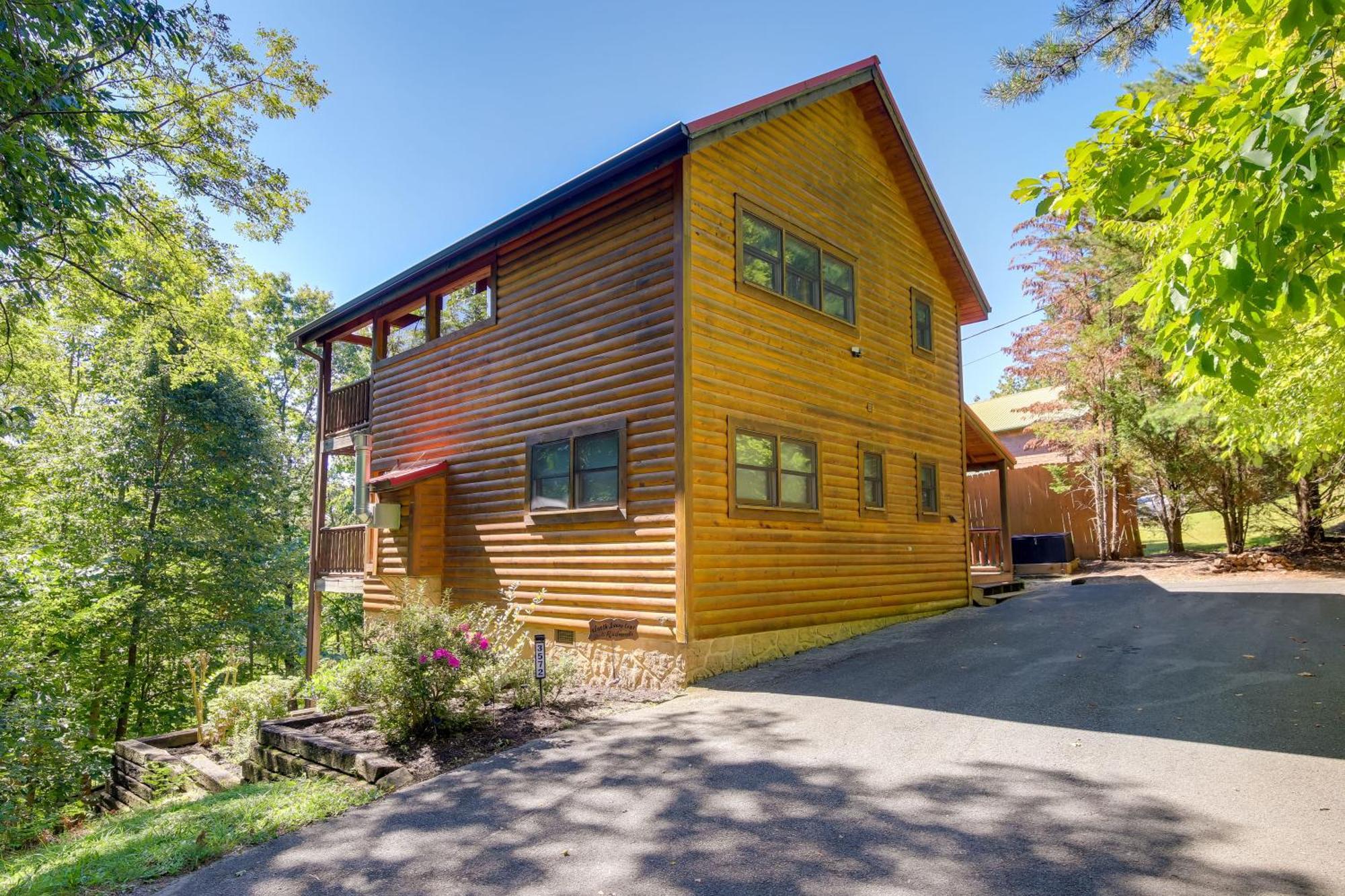 Secluded And Wooded Wears Valley Cabin With Fire Pit! Sevierville Buitenkant foto