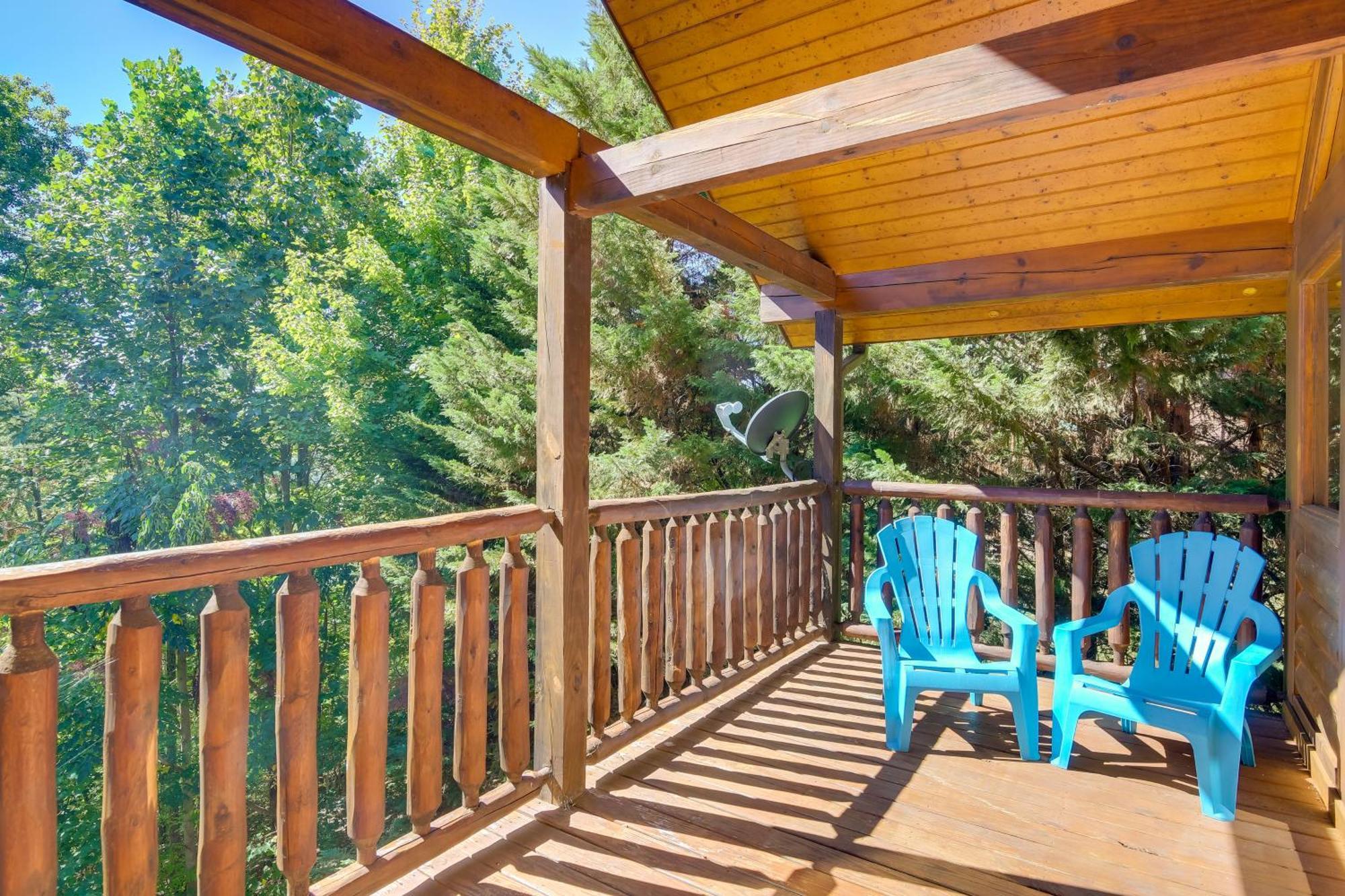 Secluded And Wooded Wears Valley Cabin With Fire Pit! Sevierville Buitenkant foto